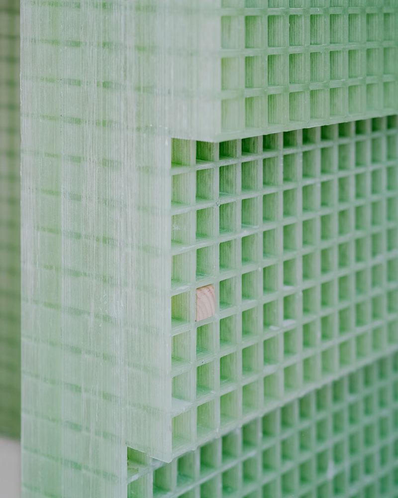 close look of the counter