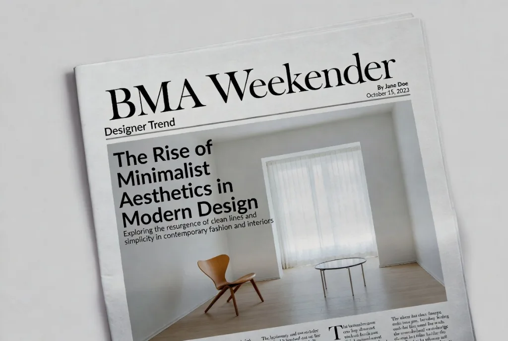 BMA Weekender